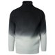 thumbnail image 1 of Nuevo suéter de otoño e invierno para hombre, suéter de Color degradado a juego con cuello alto, suéter cálido, camisa de fondo de gran tamaño Pompotops oipoqjl39456, 1 of 5