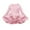 Pink, variant on MeetoTime Girls Clothes 2-11 Years Solid Color Round Neck Long Sleeve Hem Mesh Sweater Dresses for Girl
