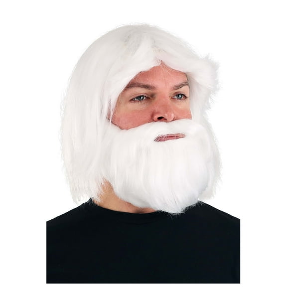 King Neptune Adult Wig and Beard Set