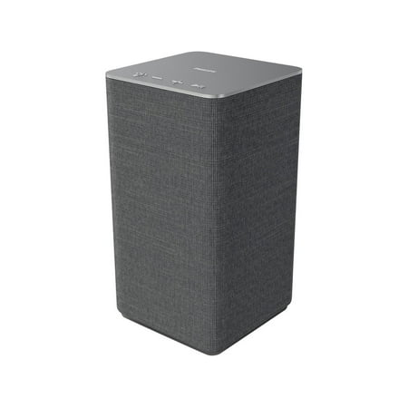 Philips W6205 Portable Bluetooth Speaker with LED Lightning, Gray, Small Size, TAW6205