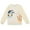 White, variant on Bluey Bingo Toddler Girls Fleece Fur Sweatshirt White 4T