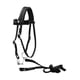 thumbnail image 2 of Brida de caballo con riendas, cuerda principal para caballo, sillas de montar occidentales ajustables, riendas de brida de tracción lateral, equipo S Negro, 2 of 8