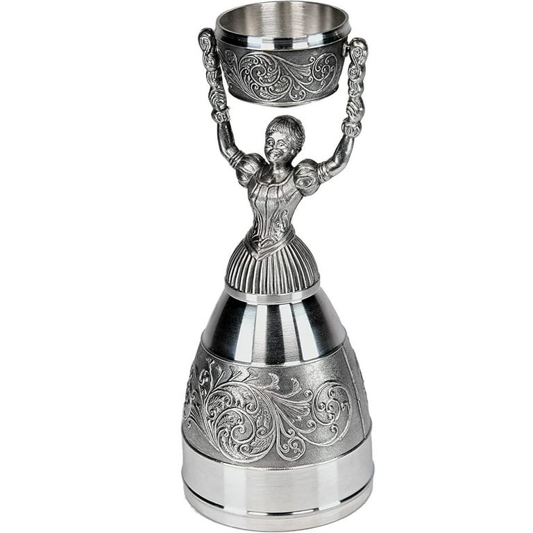 German Pewter Nuernberg Bridal Wedding Cup Toasting Wine Glass - Walmart.com