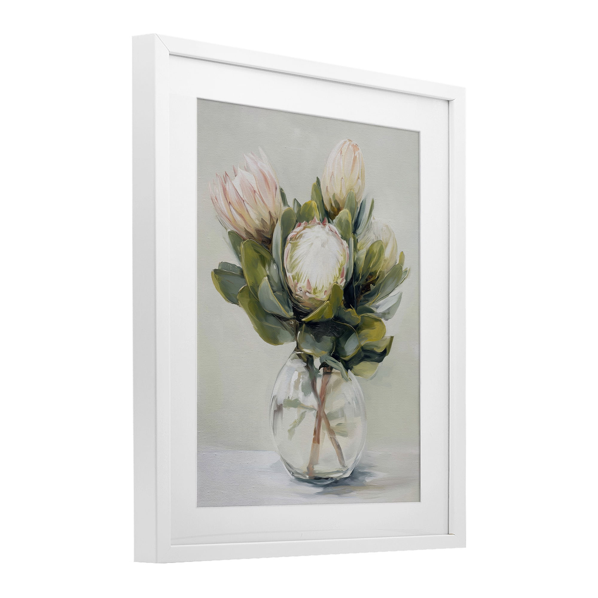 Stupell Industries Lush & Wild Tropics White Framed Print Under Glass, design by Svetlana Aleynikova