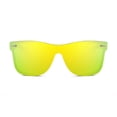 thumbnail image 4 of Gafas de Sol FEISEDY Sin Montura con Lente Espejada B4114 Oro 62 mm, 4 of 7