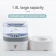thumbnail image 3 of Automatic Water and Food Dispenser for Dogs and Cats, 2 Pet Bowls, Green and Gray, 3 of 4