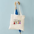 thumbnail image 4 of CafePress - Cute Kids Cartoon Holding Speech Words Tote Bag - Unisex Canvas Tote Bag, Beige, 1-Piece, 4 of 6