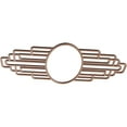 thumbnail image 2 of 24"W x 12"H x 6 5/8"IW x 11 3/8"IH x 3/8"T Elizabeth Wood Fretwork Pierced Ceiling Medallion, Wood (Paint Grade), 2 of 3