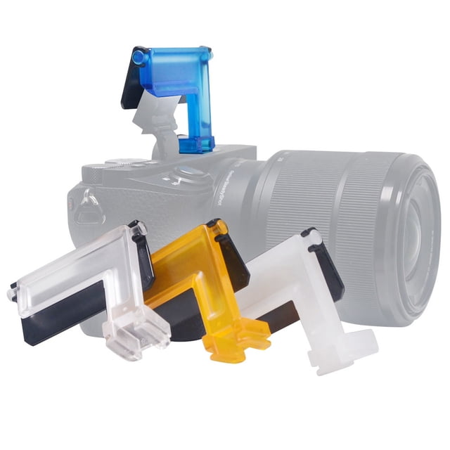 Difusor para cámara Mcoplus 4 colores Difusor para cámaras Difusor para flash Multifuncional