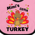 thumbnail image 4 of Inktastic Mimi's Little Turkey Boys or Girls Baby Bib, 4 of 4