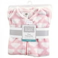 thumbnail image 2 of Hudson Baby Infant Girl Plush Sleeping Bag, Sack, Blanket, Pink Clouds Plush, 0-6 Months, 2 of 2