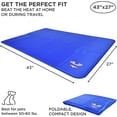 thumbnail image 2 of Arf Pets Chien Auto-Réfrigérant Tapis de Tapis, 2 of 6