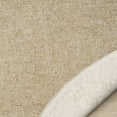 thumbnail image 3 of Harlow Hill Villa 6' Round Beige/Gold Floral Performance Indoor Area Rug, 3 of 7