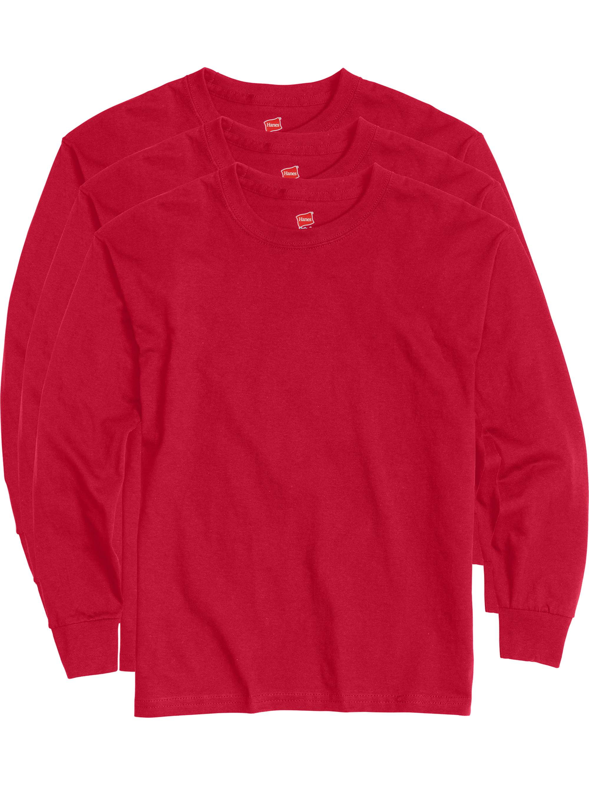 Baby Boys Kids Red for My Brother ComfortSoft Long Sleeve T-Shirt