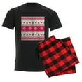 thumbnail image 6 of CafePress - Ugly Christmas Sweater Pajamas - Men's Dark Loose Fit Cotton Pajama Set, 6 of 7