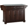 thumbnail image 1 of Crosley Furniture Alexandria MDF Wood Kitchen Island in Mahogany, 1 of 7