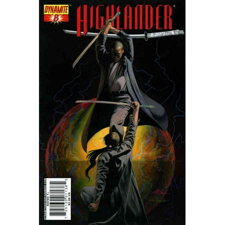 Highlander #8B VF ; Dynamite Comic Book