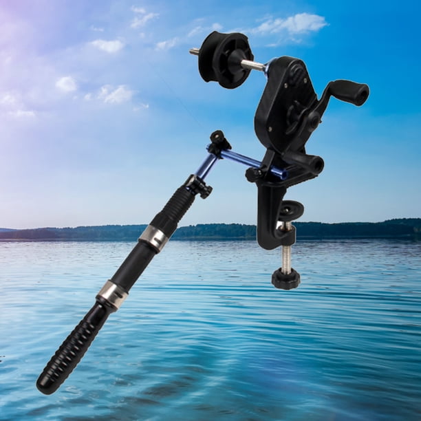 Enrollador De Línea De Pesca Equipo de bobinadora de línea de pesca, abrazadera de alambre, envoltorio de hilo de pescado, accesorios de pesca Tmvgtek Para Estrenar