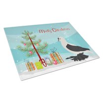 Caroline's Treasures Saxon Fairy Swallow Pigeon Christmas Glass Cutting Board Large