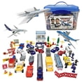 thumbnail image 1 of Airport Play Set - 57 Piece, 1 of 1