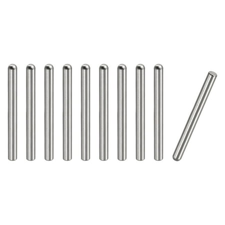 

5x60mm Dowel Pins 10 Pack Round Head Flat Chamfered End Dowel Pin