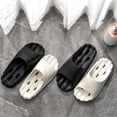 thumbnail image 4 of ibiyuan Summer Slippers for Women Slides Women Soft Shower Shoes Men Non Open Toe Walking Sandals Women Arch Support Thick Cushioned Sole, 4 of 6