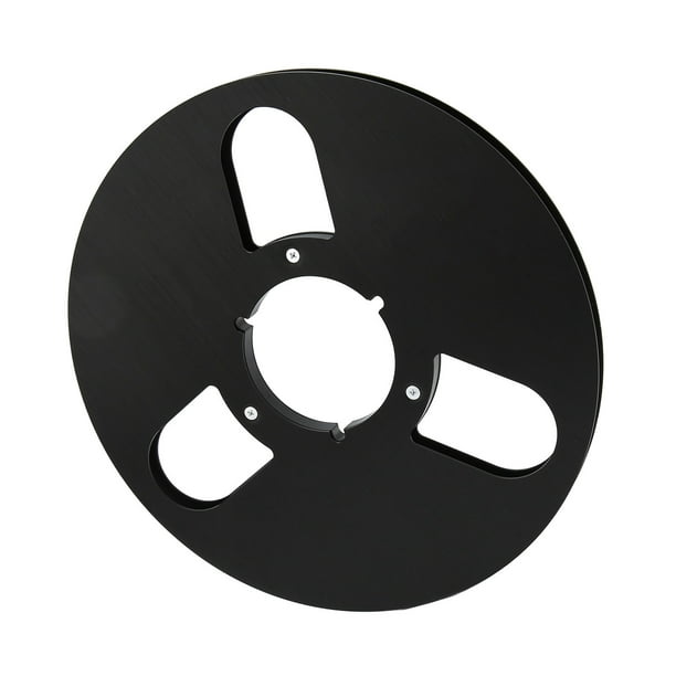 1/4 10 in Empty Tape Reel, Aluminum Alloy Takeup Reel with Low