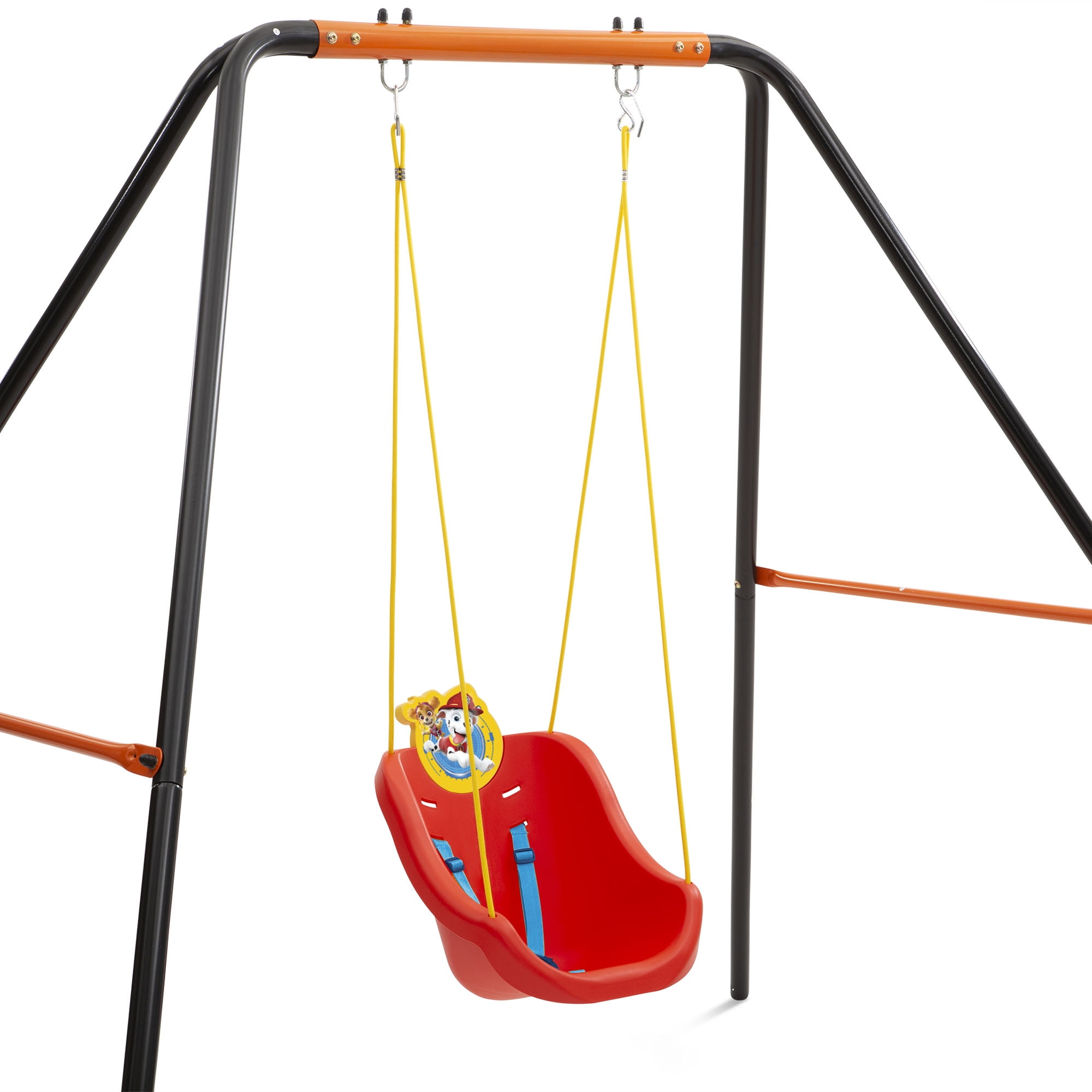 Nick Jr. PAW Patrol 2-in-1 Outdoor Swing by Delta Children – For Babies and Toddlers – Full Bucket Seat