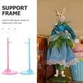 thumbnail image 3 of MOKKHNB 30Pcs Plastic Doll Stand Rack for Dress Up and Organizer in Childrens Room, 3 of 5