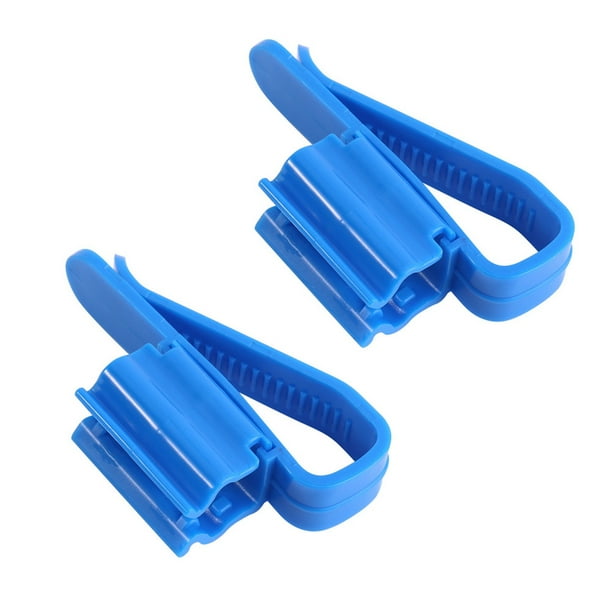 Clip de tubo, no es fácil envejecer el trabajo de limpieza de tanques Diseo de clip ajustable Clip de tubería de agua, cambio de agua Cubo más fácil para pecera Piscicultura LYUMO Kits de Mantenimiento