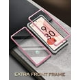thumbnail image 2 of Poetic Étui Révolution pour Google Pixel 6 Pro 5G, Protecteur d'Écran Intégré Compatible avec Identification par Empreinte Digitale, Étui de Protection Robuste Antichoc avec Support, Rose Clair, 2 of 6