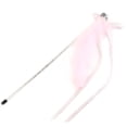 thumbnail image 2 of Cat Wand Toy Furry Ribbon Bell Cute Cat Teaser Toy Kitten Play Toy for Training, 2 of 10