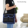 thumbnail image 4 of Electrician Tools Bag,Thickened Oxford Cloth Tools Shoulder Bag Tools Organizer Next-Gen Design, 4 of 7