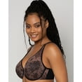 thumbnail image 2 of Sheer Mesh Plunge T-Shirt Bra - Chantilly, 2 of 7