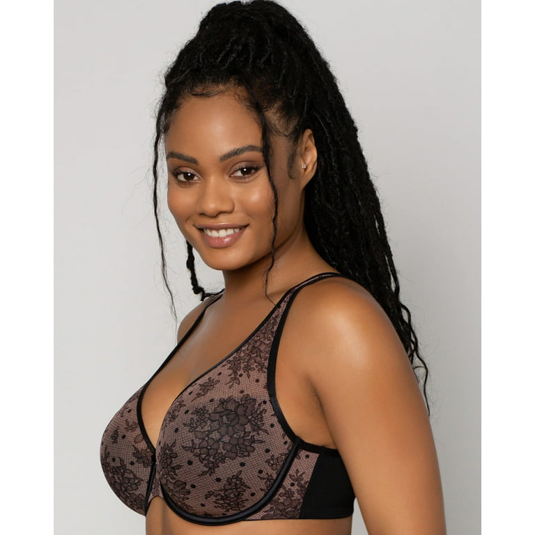 Sheer Mesh Full Coverage Unlined Underwire Bra - Chantilly