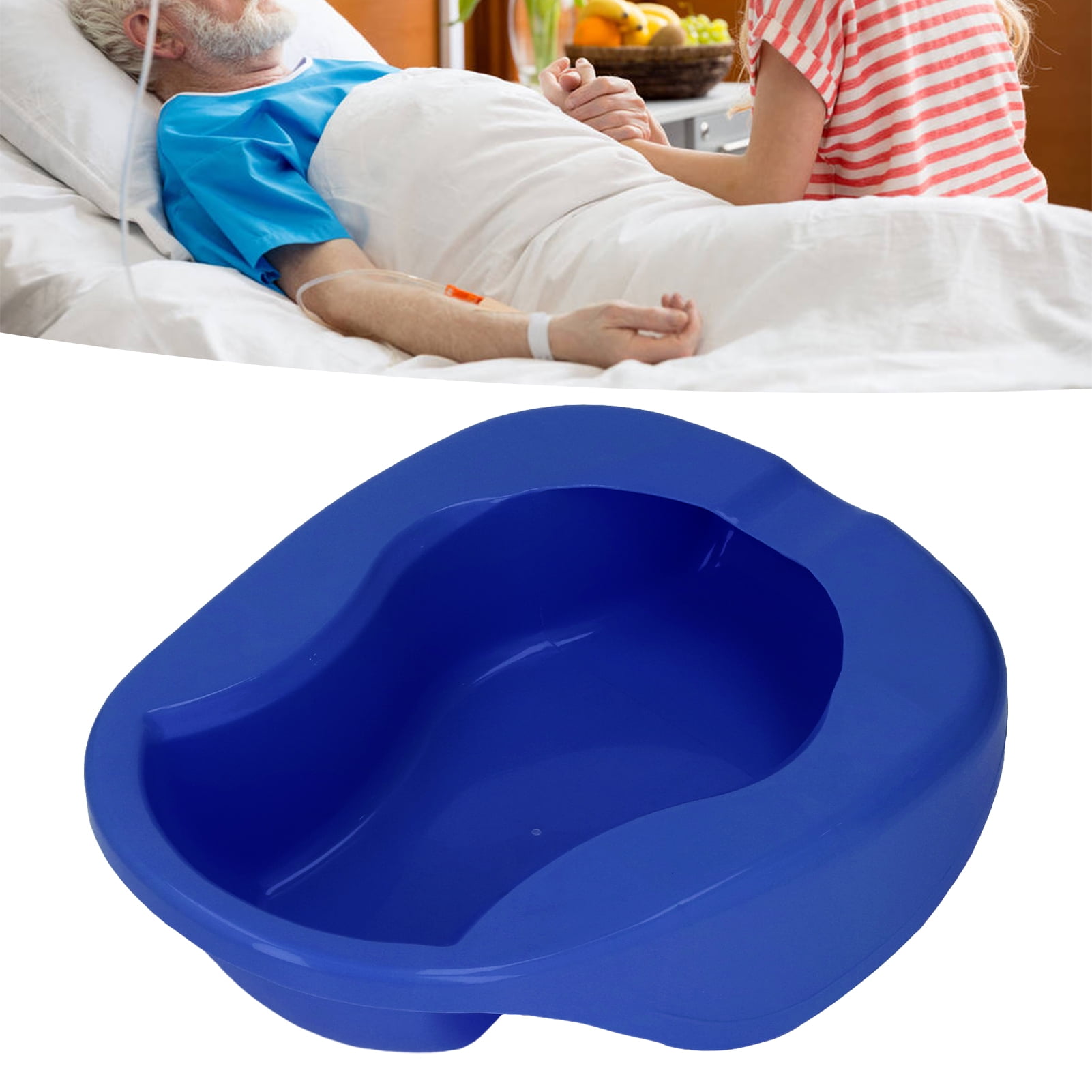 Bassin De Lit Pour Personne âgée Ou Malade - Urinoir Anti-déversement, Pour Hôpital Ou Maison, Facile à Nettoyer