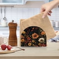 thumbnail image 2 of Yayeee Napkin Holder for Table Kitchen Paper Tissue Organization, Dark Floral Pattern, 2 of 8