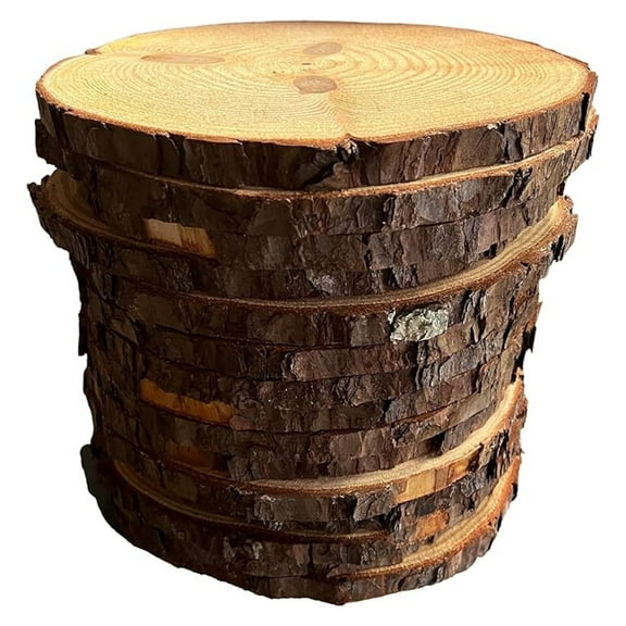 Set of (14) 11-12" Wood Slices for Centerpieces! Rustic Wedding Decorations, Centerpiece Table Decorations, Wood centerpieces for Tables! (14)