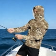 BRGZLK Men's Rash Guard Hoodie Summer 2026 Fashion Print Long Sleeve ...