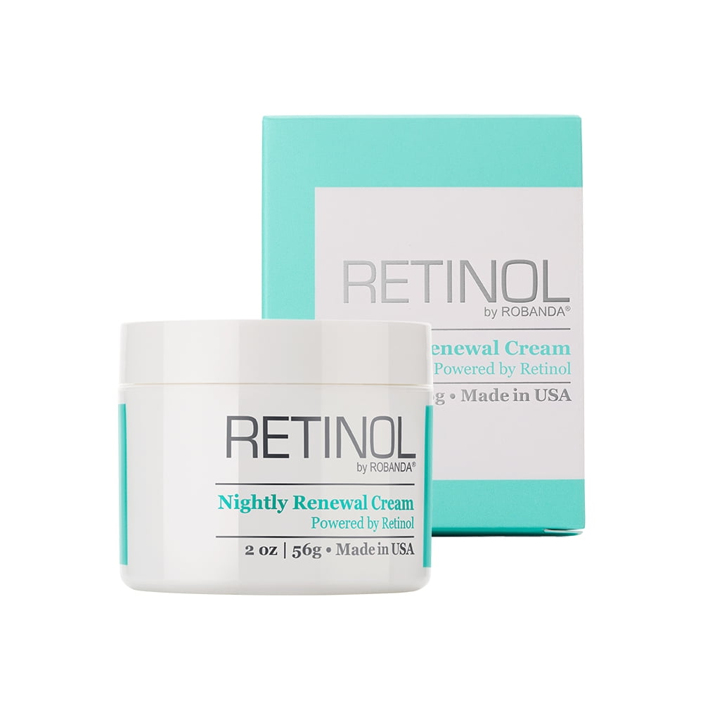 Retinol by Robanda Nightly Renewal Cream │ All in One Repairing Night