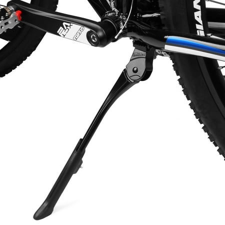 BV Adjustable Kickstand for Bicycles with Concealed Spring-Loaded Latch,