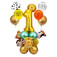 thumbnail image 1 of Set de globos Jungle Animal, 24 unidades, para fiesta de primer cumpleaños, 1 of 2