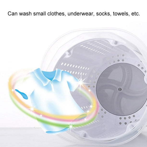 NIX: A Small Tabletop Laundry Machine For Your Undergarments: Portable Washing  Machine with Dryer 