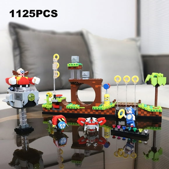 21331 Classic Green Hill Zone Building Blocks - Fun Pop Game Toys for Kids!