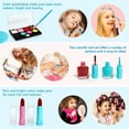 thumbnail image 3 of Hot Bee  Kids Makeup Kit for Girls, Kids Play Real Washable Makeup Kit Cosmetics Toys Gift for Little Girls Toddlers Dress up Set, Birthday Gift Toys for 4-6 Years Girls, 3 of 7