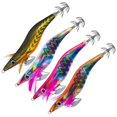 thumbnail image 4 of Plantilla luminosa para pesca de calamar de 19g, herramientas nocturnas de hundimiento lento 3,5 # (estilo A), 4 of 9