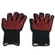 thumbnail image 3 of Guantes resistentes al calor de 800 ℃, lavables, con aislamiento, ignífugos, para asar a la parrilla al aire libre, 3 of 15