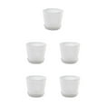 thumbnail image 2 of kurtrusly Modern Decorative Flower Pots Easy To Maintain Various Colors And Sizes transparent L pot+L tray 5Set, 2 of 6