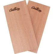 Camerons Products Grilling Planks - 2 Pack Alder - Premium 5.5 x 11.5 Alder for Barbecue Salmon, Seafood, Steak, Burgers, Pork Chops, Vegetables and More