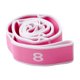 thumbnail image 3 of Banda elástica de resistencia para pilates, fitness latino, yoga y ballet. rosa, 3 of 9